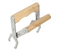 BAZEITFLOW 3pcs Stainless Steel Bee Hive Frame Grip Ergonomic Beekeeper Tool for Easy Honey Harvesting and Smooth Frame Lifting Beekeeping Equipment for All Experience Levels