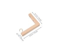 BAZEITFLOW 3pcs Wooden Hanging Plant Hooks for Wall Mounted Flower Pot Brackets Durable Planter Hanger Supports for Lanterns Wind Chimes Bird Feeders Indoor Outdoor Garden Decoration