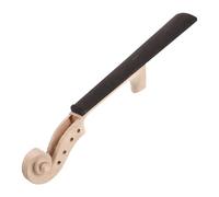 BAZEITFLOW 4/4 Size Violin Neck Head Fingerboard Replacement Made of Wood, Resists Temperature and Humidity Changes, Enhances Sound Quality, for Personal Practice and Music Academy Teaching