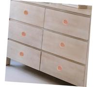 BAZEITFLOW 4 pcs Wooden Ball Cabinet Knobs Multipurpose Wood Drawer Handles for Kitchen Cupboard Dresser Wardrobe Bathroom Furniture Pulls Easy to Install