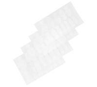 BAZEITFLOW 4 Sheets French Nail Form Stickers for Extension Tips Self-adhesive Nail Art Tool for DIY Manicure Suitable for Beginners and Professionals