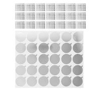 BAZEITFLOW 40 Sheets Waterproof Disposable Eyelash Glue Pallet Stickers - Lash Extension Adhesive Holder Pads for Salon and Beauty Use