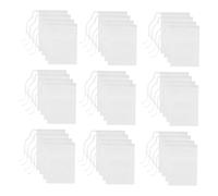 BAZEITFLOW 400pcs Drawstring Nonwoven Tea Bags Disposable Loose Leaf Filter Bags for Herbal Tea Spices and Chinese Medicine Brewing DIY Empty Sealable Infusers for Easy Filling and Quick