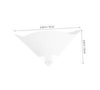 BAZEITFLOW 40pcs Resin Filter Funnel with Disposable Paper Strainer Cone for Sla Printer Resin Filtering Chemical-resistant Material Compatible with Major Brands Enhances Print Quality for