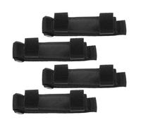 BAZEITFLOW 4pcs Adaptive Utensil Strap Adjustable Eating Cuff for Seniors with Hand Mobility and Arthritis Non-slip Nylon Grip Aid for Spoon Fork Toothbrush Independence and Comfortable Wear