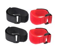 BAZEITFLOW 4PCS Anti-Noise Rooster Neck Collars Comfortable No Crow Collars for Poultry Adjustable Anti-Hook Rooster Neckband