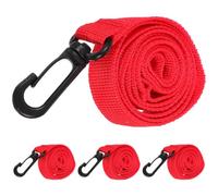 BAZEITFLOW 4Pcs Children's Safety Walking Rope, Detachable Nylon Child Leash with Plastic Hooks, for Toddlers in Nurseries and Kindergarten