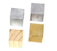 BAZEITFLOW 4pcs Density Block for Boys and Girls Science Includes Iron Block Cube for Physical Experiment