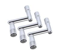 BAZEITFLOW 4pcs Drum Key Set Fast Loading Drum Tuning Keys for Quick Head Changes Essential Accessories for Drummers Durable Construction Lightweight and Handy Tool