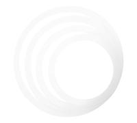 BAZEITFLOW 4pcs Drum Kit Mute Set Portable Silencing Pads for Snare Drum Practice Easy Installation Noise Reduction for Beginners and Home Use