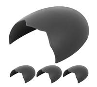 BAZEITFLOW 4pcs Eggshell Amphibian Hide Cave for Terrarium Small Reptile Hideout Box with Smooth Surface Easy Clean Shelter for Snakes Lizards Tortoises Frogs Spiders Small Pets