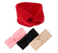 BAZEITFLOW 4pcs Elastic Cross Headbands for Women Simple Hair Accessories for Yoga Gym Outdoor Activities Soft Stretchy for Keeping Hair Place