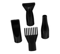 BAZEITFLOW 4pcs Hair Dryer Nozzle Attachments Comb Nozzles for Pet Grooming Hair Styling Compatible Blow Dryers Gentle Drying for Dogs Cats