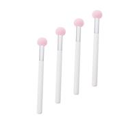 BAZEITFLOW 4pcs Mushroom Head Makeup Sponges for Concealer Foundation Skin Friendly Blender for Natural Look Washable Durable for Daily Professional Use