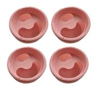 BAZEITFLOW 4Pcs Nail Art Manicure Soaking Bowls for Professional Salon and Home Use Hand Care Bowls for Artificial Nail Removal and Polish Softening Random Color