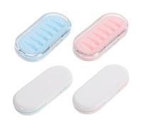 BAZEITFLOW 4pcs Pen Tip Storage Box for Tablet Stylus Functional Nib Case Sleek Organizer Convenient Stylus Holder School Home Use