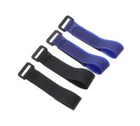 BAZEITFLOW 4pcs Poultry Anti-crowing Neck Belts Nylon Collars Noise-free Rooster Collars for Chickens and Ducks Adjustable Size Suitable for Farm Use