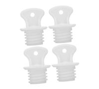 BAZEITFLOW 4pcs Rubber Hot Water Bottle Plugs 20mm Medium Sealing Caps Replacement Hot Water Bag Lids Stopper for Sack UK