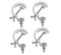 BAZEITFLOW 4pcs Stage Light Clamps Heavy Duty Truss Clips for LED Beam Moving Head Lights Wedding Performance Hanging Hooks