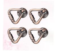 BAZEITFLOW 4pcs Vintage Cabinet Knobs Single Hole Drawer Pull Handles for Wardrobe Dresser Cupboard Multi-Purpose Decorative European Style