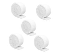 BAZEITFLOW 5 Sets Thickened High-density Fish Tank Filter Cotton Pads 1m X 12cm Aquarium Biochemical Water Purifying Cotton for Aquarium and Seafood Fish Pond Filtration