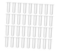 BAZEITFLOW 500pcs Plastic Centrifuge Tubes with Caps Sample Containers for Scientific Experiments Molecular Biology Clinical Chemistry Biochemistry Research Lightweight and Laboratory