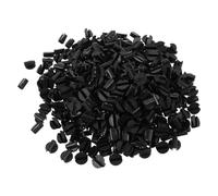 BAZEITFLOW 500pcs Snap Hair Ties Buckles Plastic Hair Rope DIY Buckle Clips for Ponytail Holder Crafting Accessories Lightweight Ergonomic Design and Headdress Decoration