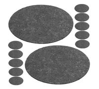 BAZEITFLOW 50pcs Compressed Facial Sponges Natural Wood Pulp Round Face Pads Gentle Exfoliating Makeup Remover for Sensitive Skin Daily Cleansing Soft Thick Cellulose Sponges