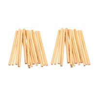 BAZEITFLOW 50Pcs Mason Bee Tubes Replacement Natural Reed Bee Nesting Tubes for Beekeeping for Mating Pollination Breeding Outdoor Gardens and Parks