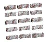 BAZEITFLOW 50pcs Nail Drill Sanding Bands Grit Mini Sanding Rings for Manicure Pedicure Polishing and Gel Nail Removal Easy to Use Fit Polishing Drum