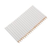 BAZEITFLOW 50pcs White Self-adhesive Rhinestone Pickup Pencil for Nail Art DIY Gem Applicator Pen with Sticky Wax Core Multifunctional Dotting Tool for Manicure Sewing Marking Tailor Chalk