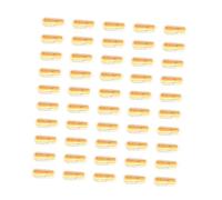 BAZEITFLOW 50Pcs Wishing Capsules with Scroll Paper Inside Creative Drift Bottles for Birthday Random Color DIY Jewelry Storage and Blessing Messages Random Color