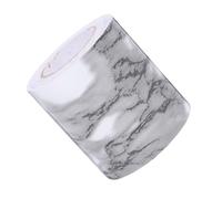 BAZEITFLOW 5cm x 5m Marble Self-Adhesive Skirting Board Sticker, PVC Flexible Floor Molding Trim for Wall Baseboard Decoration, Peel and Stick Skirting Cover for Living Room and Hallway