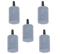 BAZEITFLOW 5pcs Aquarium Air Stones 20x30mm Fish Tank Air Bubbler Oxygen Diffuser Small Bubble Stone for Aquarium Pumps and Fish Tank Accessories