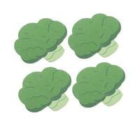 BAZEITFLOW 5pcs Bath Cleaning Tools Body Scrub Sponges Cleaning Body Sponge Scrubber for Washer Exfoliating Back Scrubber Green Wood Pulp Cotton