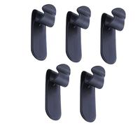 BAZEITFLOW 5pcs Car Umbrella Holder Clips Self Adhesive Hooks Strong Stickiness Material Organizer for Door Home Office Cafe Storage