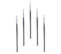 BAZEITFLOW 5Pcs Eyeliner and Lip Applicator Brush for Precise Eye Makeup and Lip Mask Application Small Comfortable Heads Suitable for Professional and Home Use