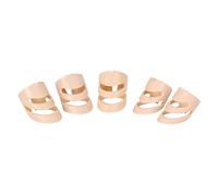 BAZEITFLOW 5pcs Guitar Thumb and Index Finger Picks Ergonomic Design Safe for Fingers for Guitar Players