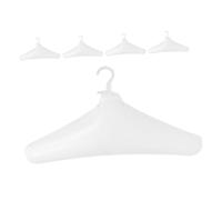 BAZEITFLOW 5pcs Inflatable PVC Clothes Hangers Portable Drying Rack Travel Laundry Drying Rack Lightweight Compact for Camping Car Indoor Outdoor Use