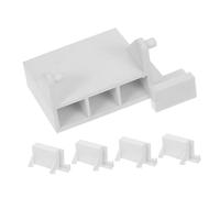 BAZEITFLOW 5pcs Oven Latch Accessory Door Opening Mechanism Door Closing Latch Microwave Microwave Mechanism Closing Oven Hardware Switch White