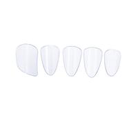BAZEITFLOW 5pcs Pipa Finger Picks Pipa Nail Covers for Musical Instrument Picks Adult Nails for Playing and Guzheng Parts