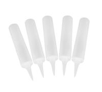 BAZEITFLOW 5PCS Refillable Empty Caulk Tubes Easy to Use Sealant Containers for Household Repairs Versatile Grout Tube for Efficient Sealing of Cracks and Gaps Tiles and Floors