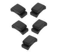 BAZEITFLOW 5pcs Rubber Guitar Pick Holder Clip Non-Slip Plectrum Storage Rack for Acoustic Guitar Bass Ukulele Portable Flexible Pick Organizer Compatible with Various Thicknesses