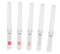 BAZEITFLOW 5pcs Silicone Lip Brush Combination for Eyeshadow Lip Applicator for Makeup Artists