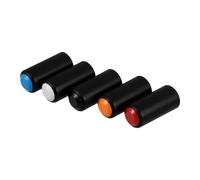 BAZEITFLOW 5pcs Wireless Microphone Battery Covers End Caps Plastic Replacement for Compatible Mic Accessories for Singers and Speakers