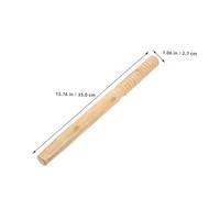 BAZEITFLOW 5pcs Wooden Garden Tool Replacement Handles Ergonomic Grip Multifunctional Handles for Hoe Spade Rake Manual Gardening and Weeding Accessories