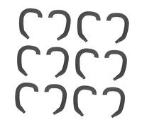 BAZEITFLOW 6 Pairs Auricle Correctors Ear Supports for Protruding Ear Correction Lightweight Safe Newborn Must Haves for Sleeping Playing and Eating Black
