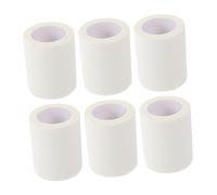 BAZEITFLOW 6 Rolls Breathable Adhesive Tape of Non Woven Pressure Tapes for Securing Gauze and Dressings and for Sports Injuries and Everyday Use