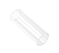 BAZEITFLOW 60mm Glass Guitar Slide Bar for Stringed Instruments and Banjo, Easy to Carry Finger Slide with Excellent Intonation, for Acoustic, Electric, Country, Jazz, and Blues Playing