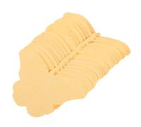 BAZEITFLOW 60pcs Compressed Makeup Removing Face Sponges Soft Natural Pulp Cleansing Pads for Gentle Daily Facial Cleaning and Deep Impurity Removal Small Suitable for Women Skincare Routine